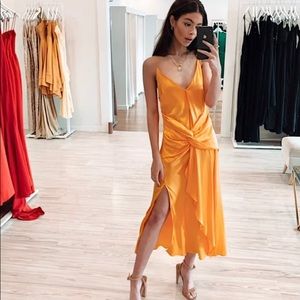 Acler Portland V-neck dress